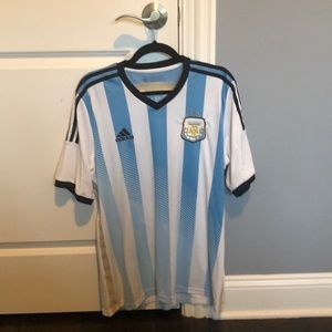 Authentic Adidas Lionel Messi Argentina jersey